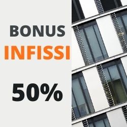 Bonus Infissi con sconto in fattura 50%